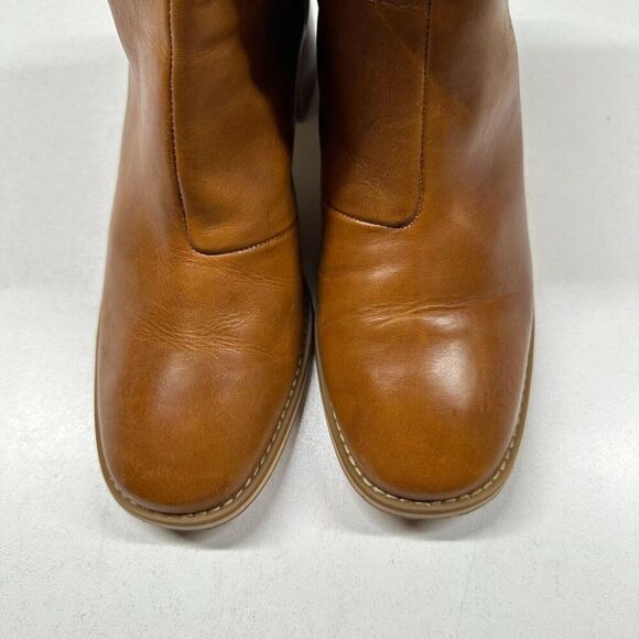 Korks by Kork Ease Violet Tan Leather Bootie Womens Size 9.5 - Picture 5 of 15